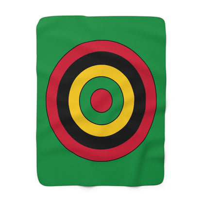 Vanuatu Retro Target Blanket Throw