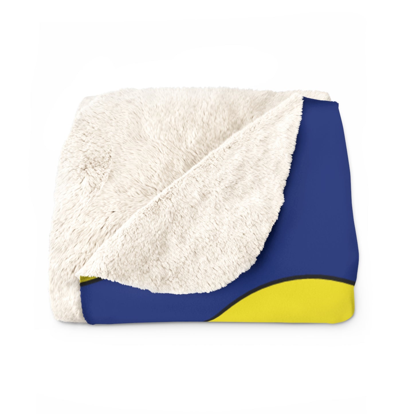 Curacao Retro Polka Dots Blanket Throw