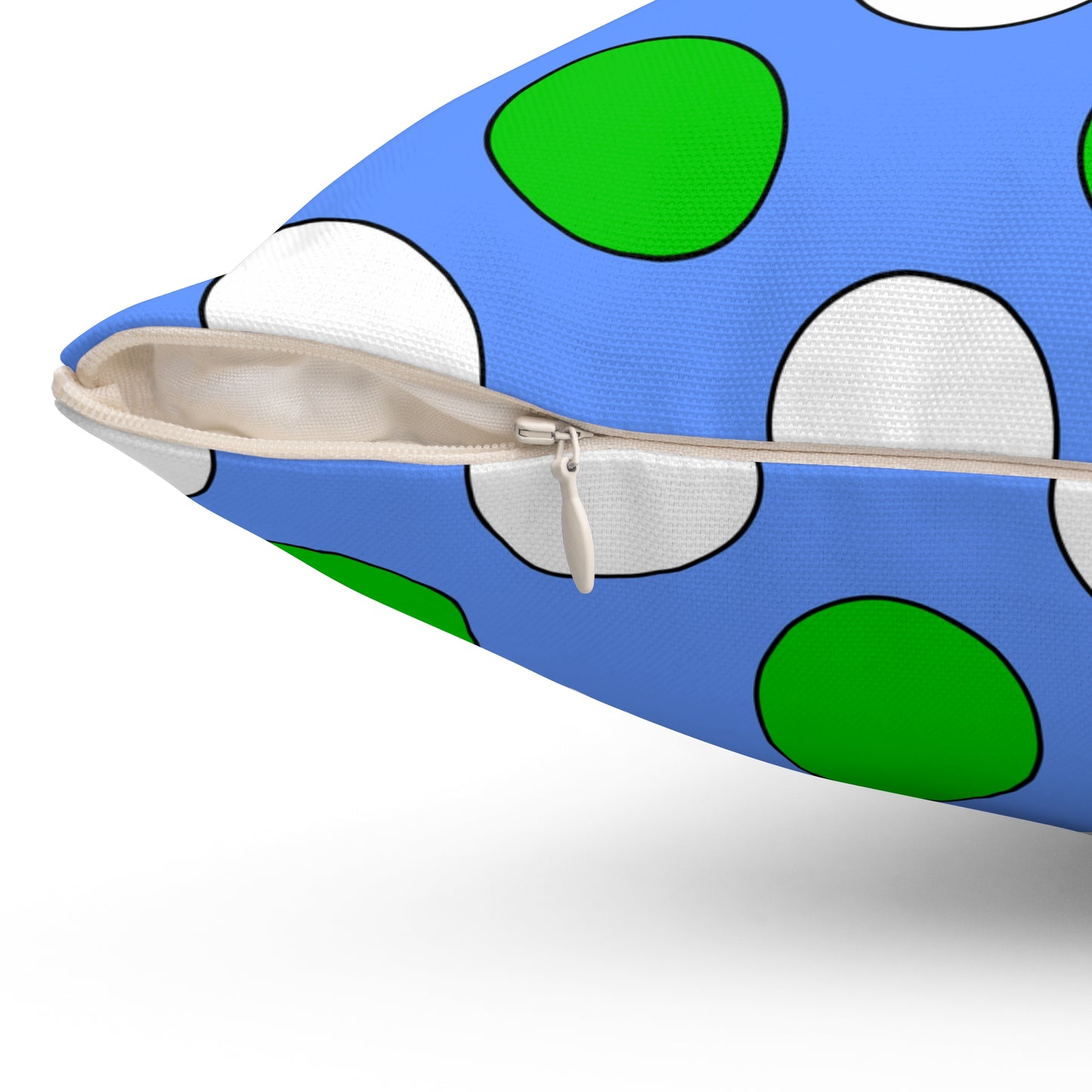 Djibouti Retro Polka Dots Cushion Pillow