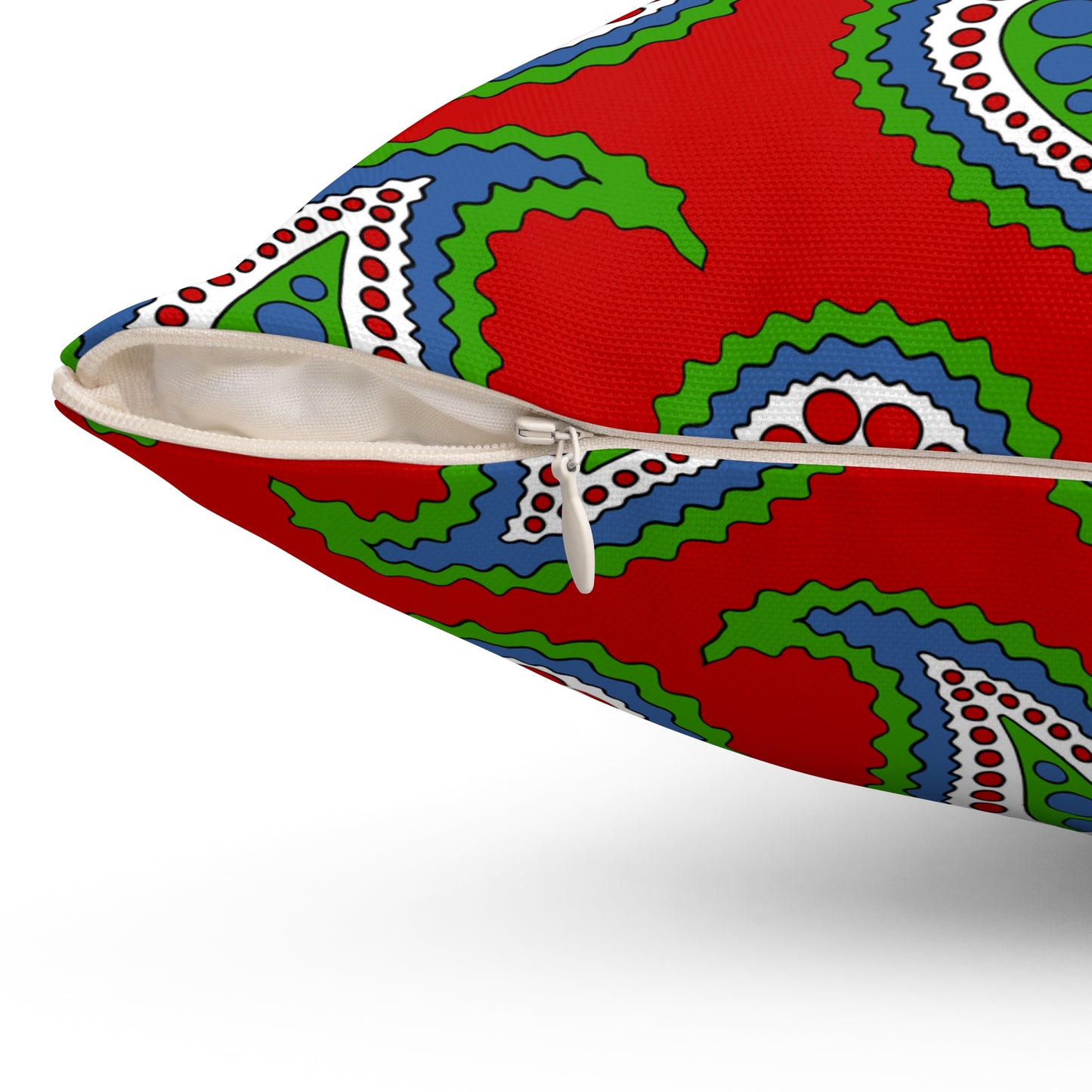 Namibia Retro Paisley Cushion Pillow