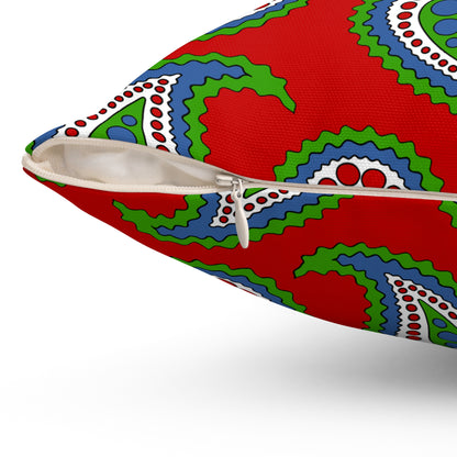Namibia Retro Paisley Cushion Pillow