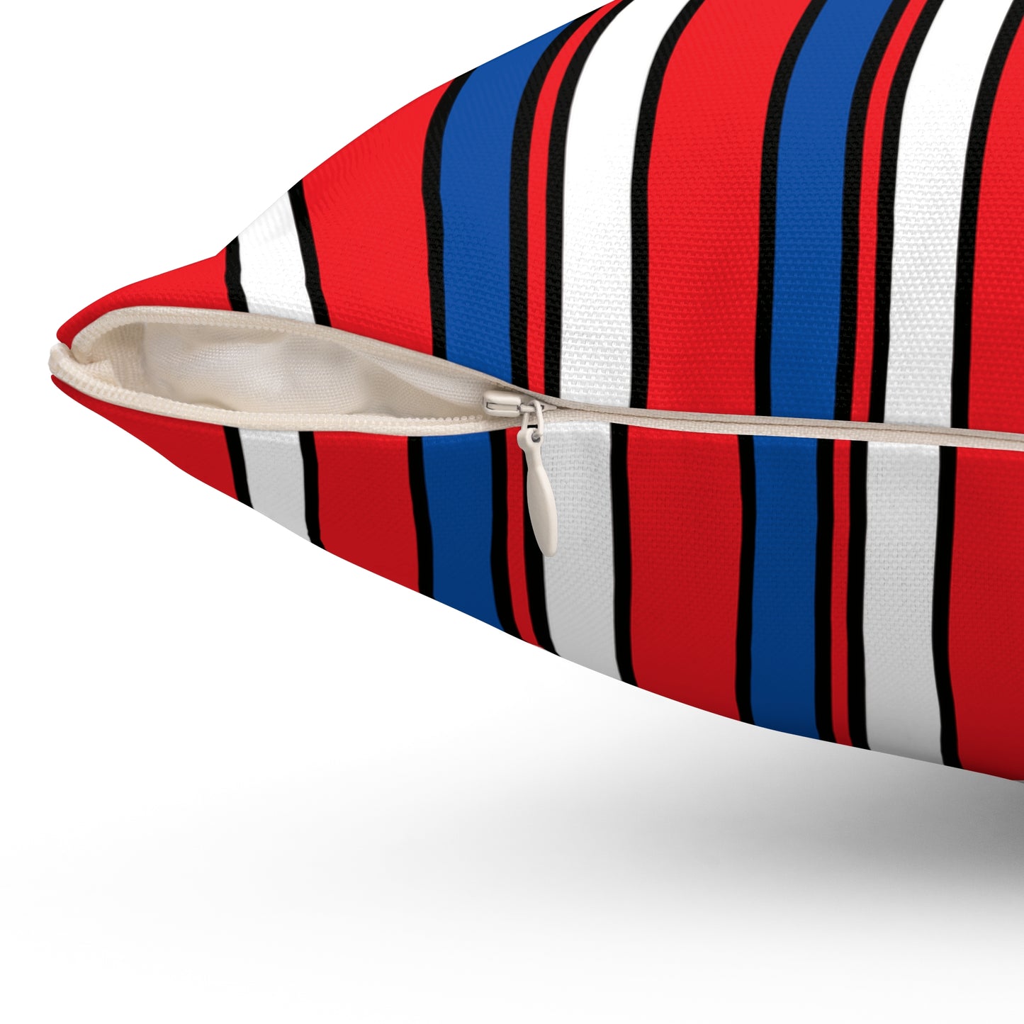 Slovakia Retro Stripes Cushion Pillow