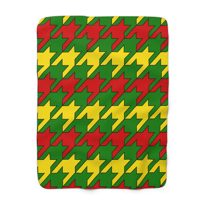 Togo Retro Houndstooth Blanket Throw