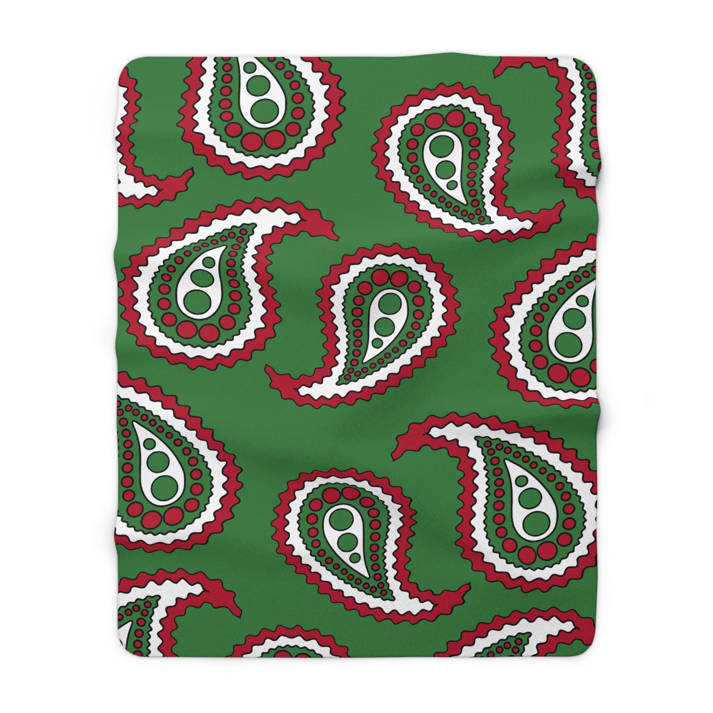 Suriname Retro Paisley Blanket Throw