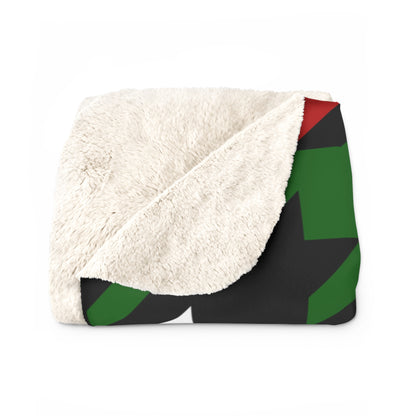 Kenya Retro Houndstooth Blanket Throw