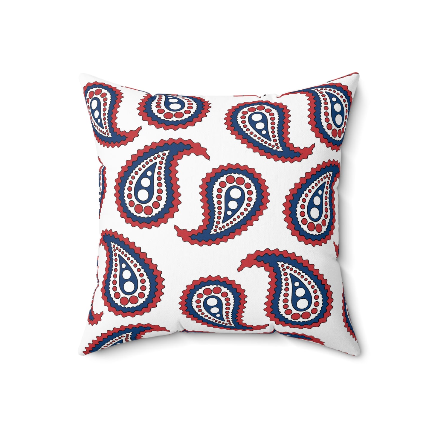Serbia Retro Paisley Cushion Pillow