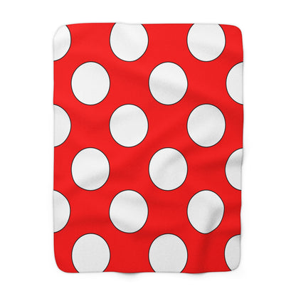 Switzerland Retro Polka Dots Blanket Throw