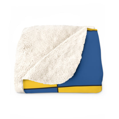 Sweden Retro Check Blanket Throw