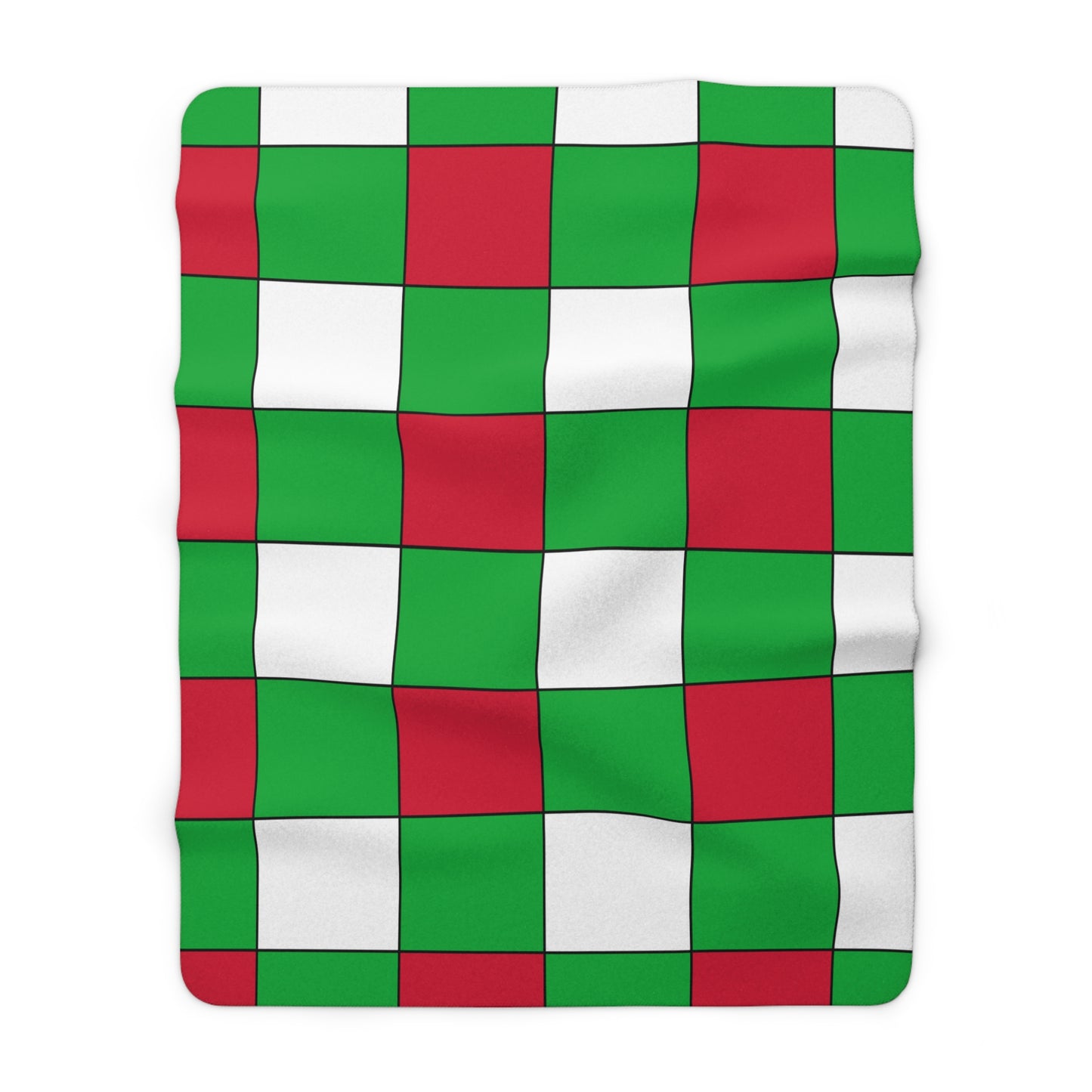 Wales Retro Check Blanket Throw