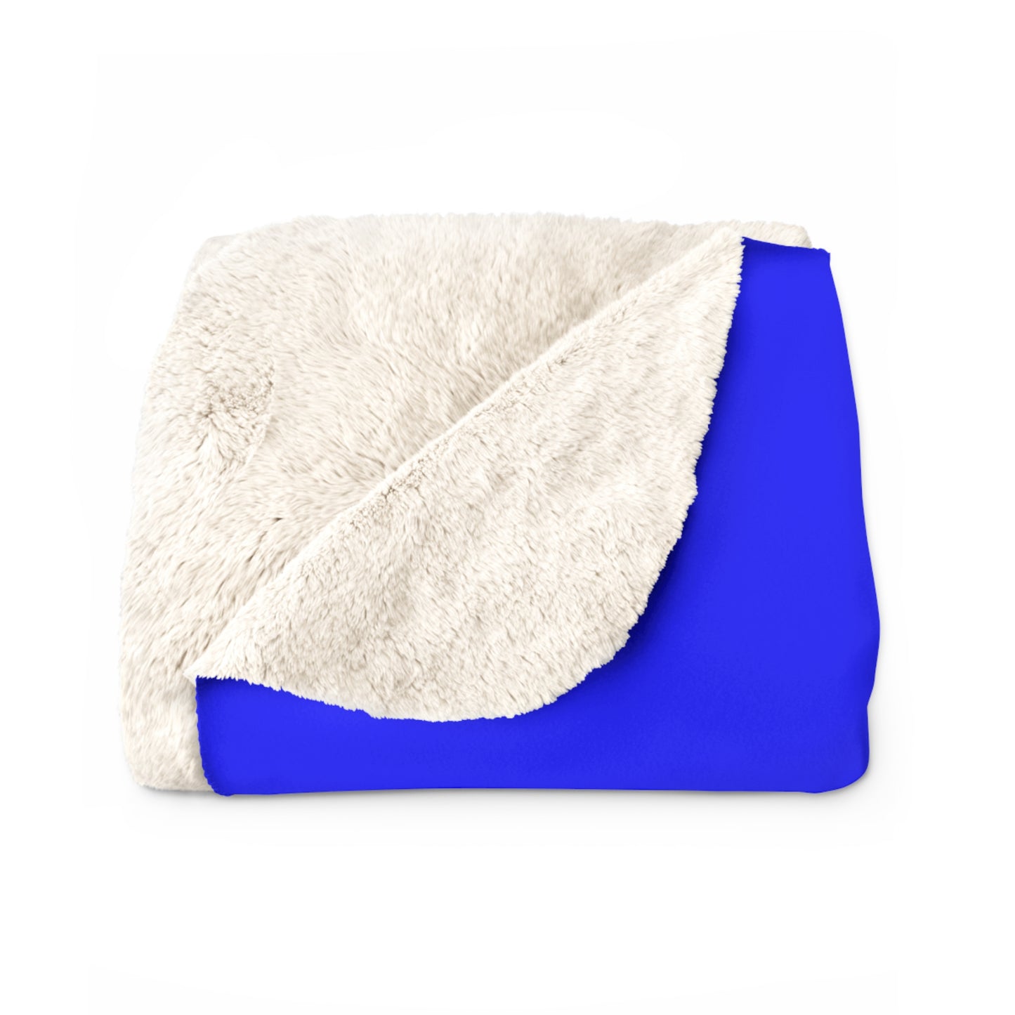 Blue, White, Red Retro Target Blanket Throw