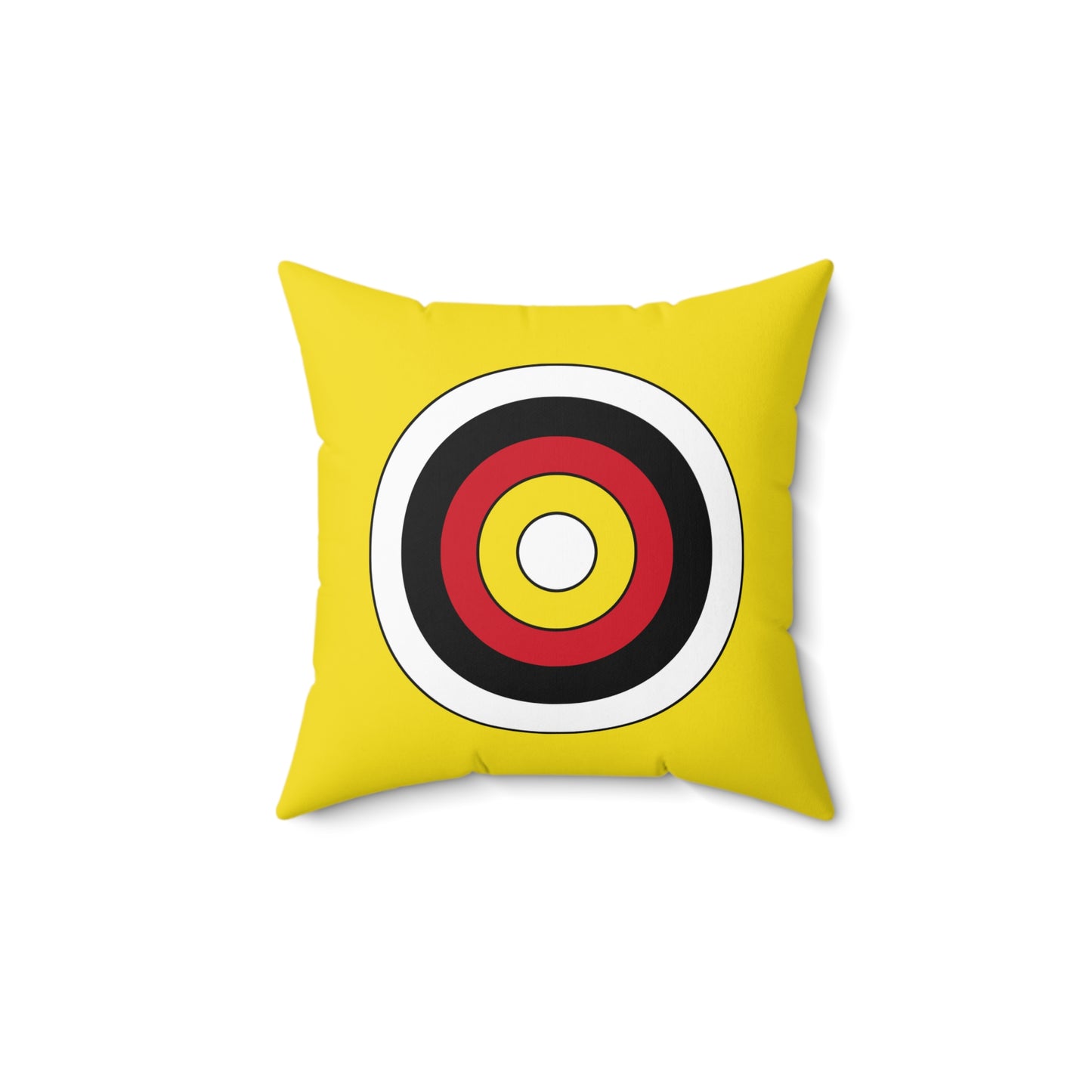 Brunei Darussalam Retro Target Cushion Pillow