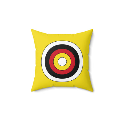 Brunei Darussalam Retro Target Cushion Pillow