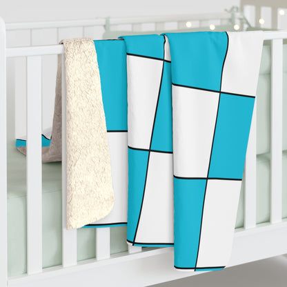 Honduras Retro Check Blanket Throw