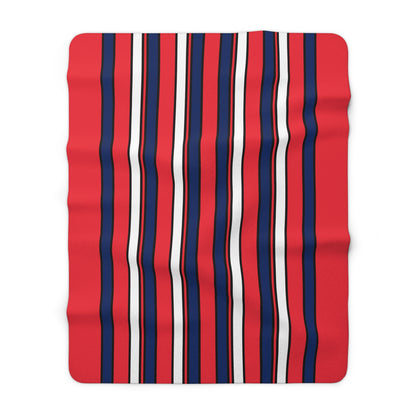 Norway Retro Stripes Blanket Throw