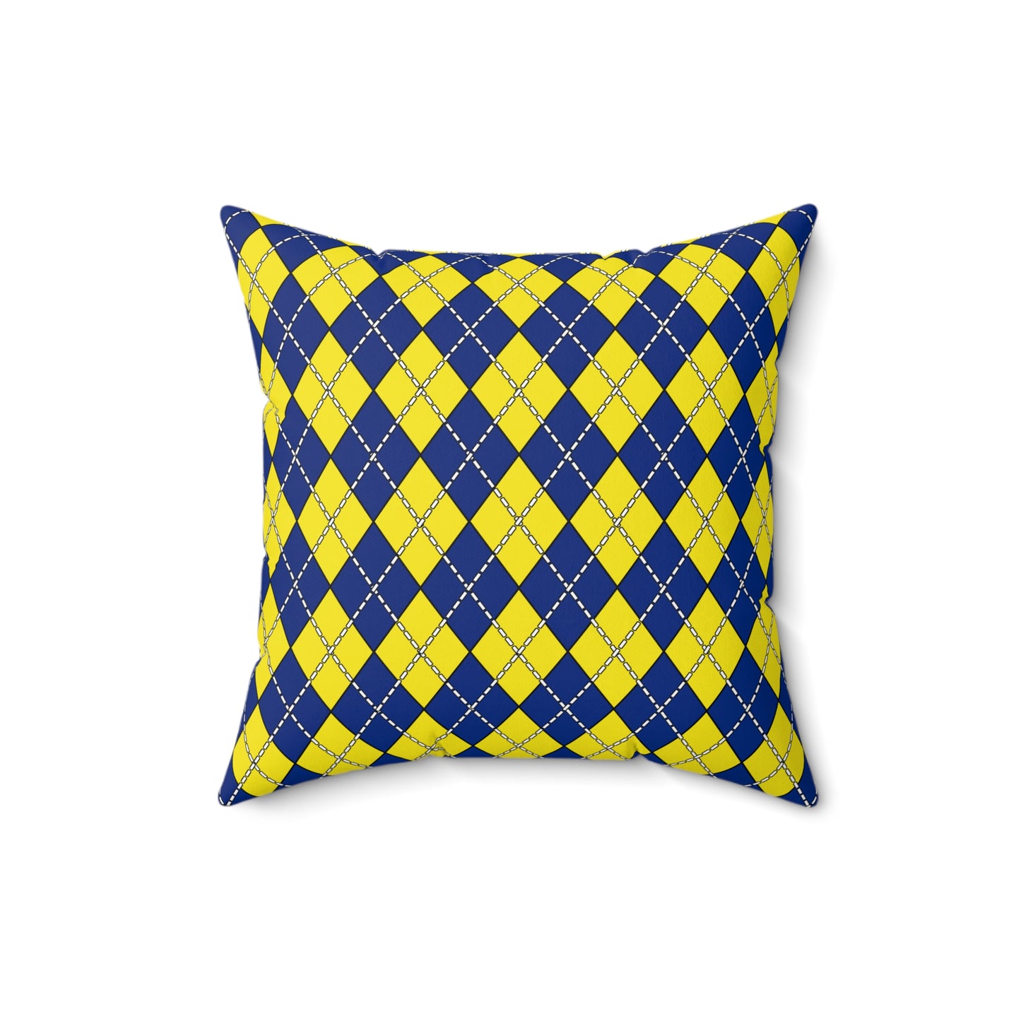 Curacao Retro Argyle Cushion Pillow