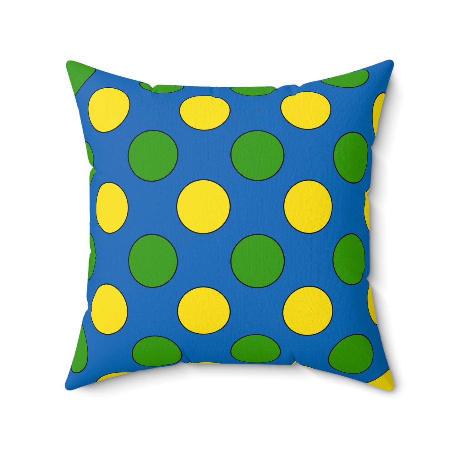 Gabon Retro Polka Dots Cushion Pillow