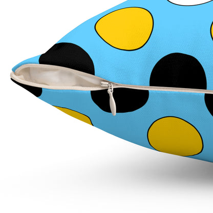 Saint Lucia Retro Polka Dots Cushion Pillow