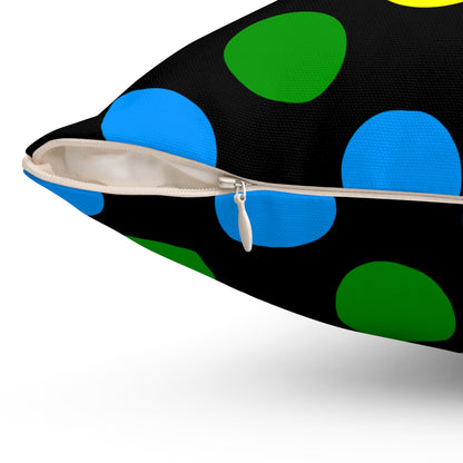 Tanzania Retro Polka Dots Cushion Pillow