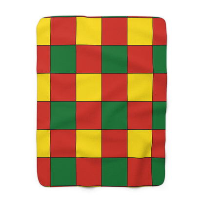 Bolivia Retro Check Blanket Throw