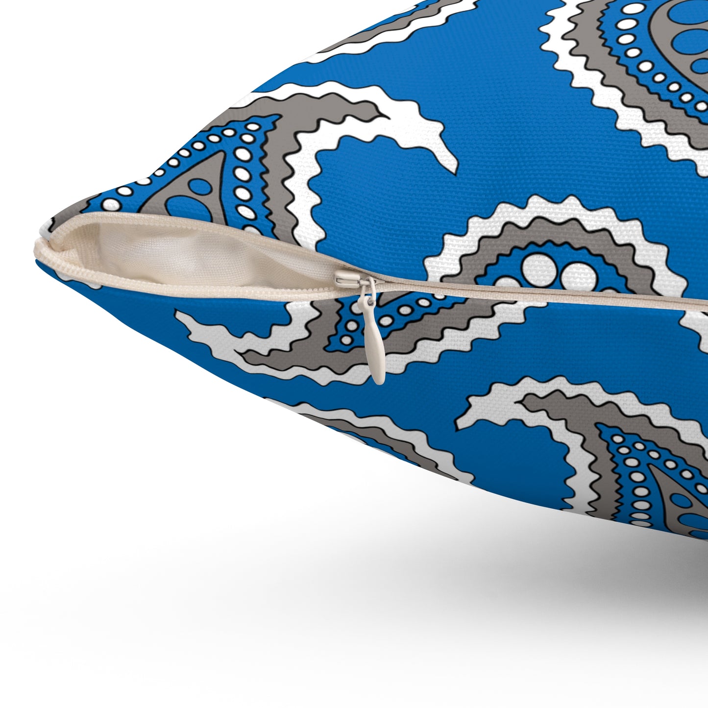 Northern Mariana Islands Retro Paisley Cushion Pillow