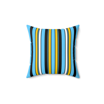 Saint Lucia Retro Stripes Cushion Pillow
