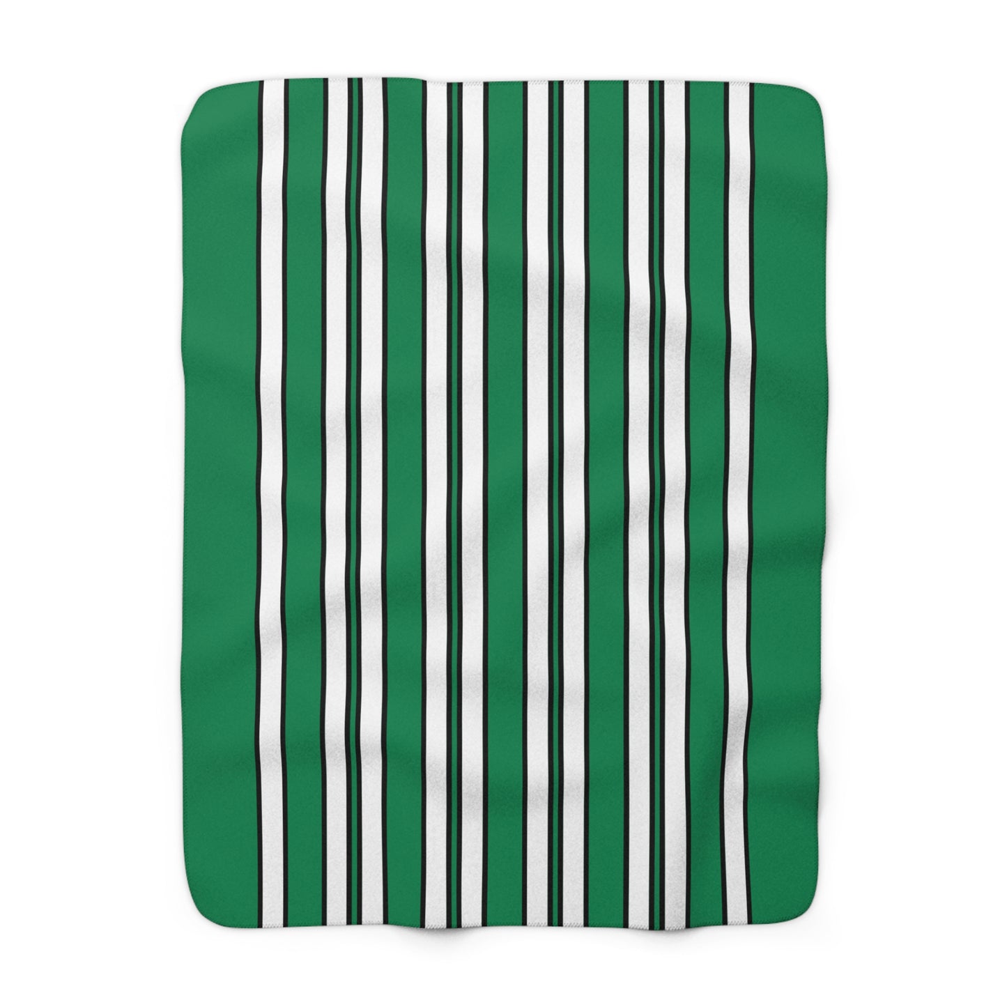 Nigeria Retro Stripes Blanket Throw