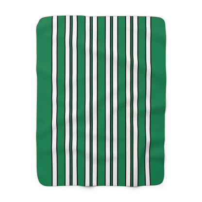 Nigeria Retro Stripes Blanket Throw
