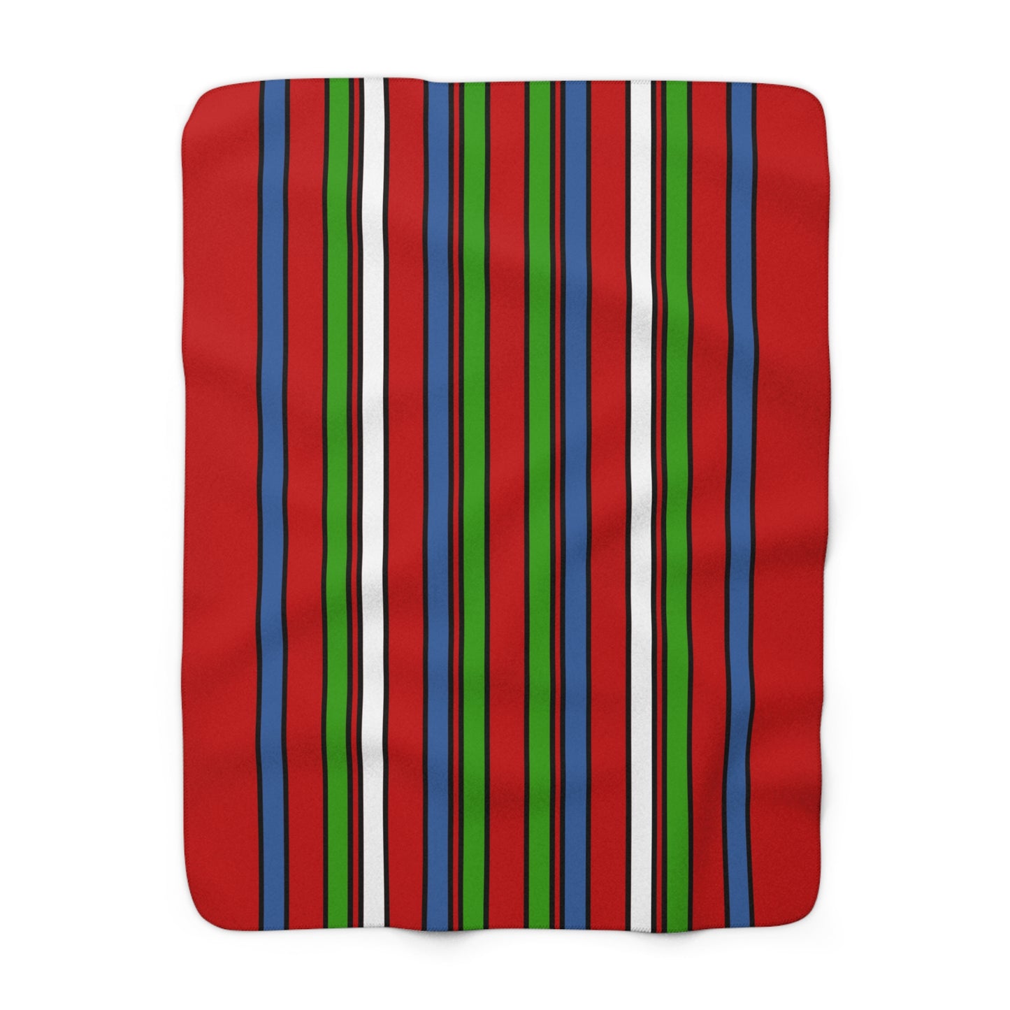 Namibia Retro Stripes Blanket Throw