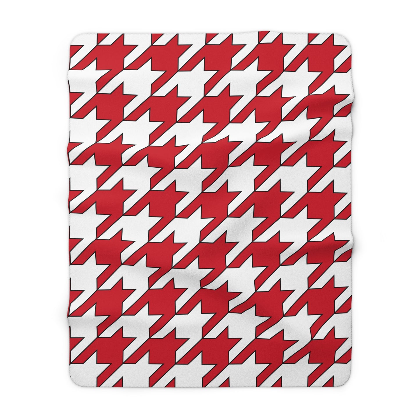 Bahrain Retro Houndstooth Blanket Throw