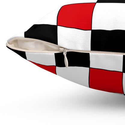 Gibraltar Retro Check Cushion Pillow