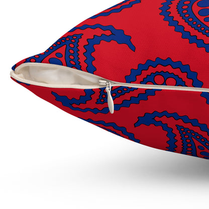 Samoa Retro Paisley Cushion Pillow