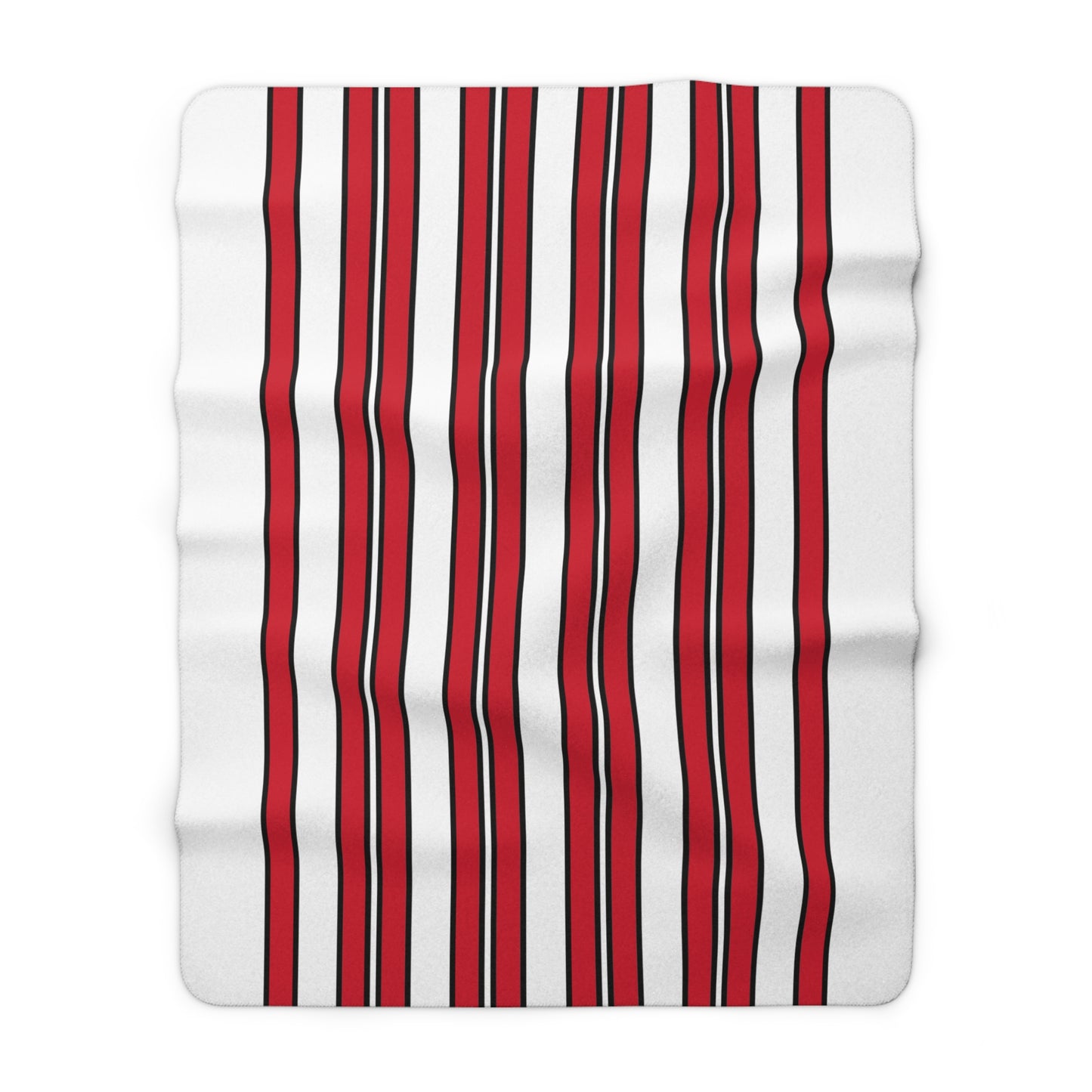 Jersey Retro Stripes Blanket Throw