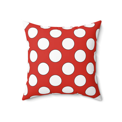 Canada Retro Polka Dots Cushion Pillow