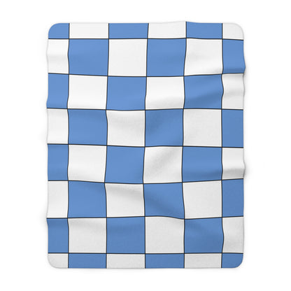 Micronesia Retro Check Blanket Throw