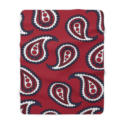 Thailand Retro Paisley Blanket Throw