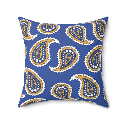 Marshall Islands Retro Paisley Cushion Pillow