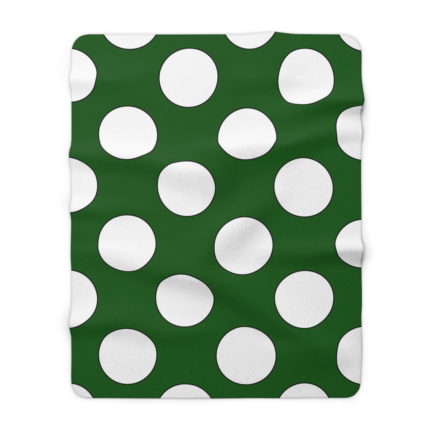 Pakistan Retro Polka Dots Blanket Throw
