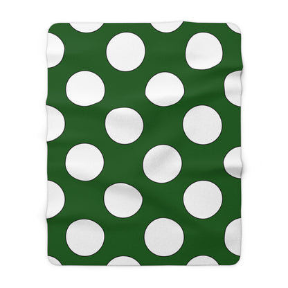 Pakistan Retro Polka Dots Blanket Throw