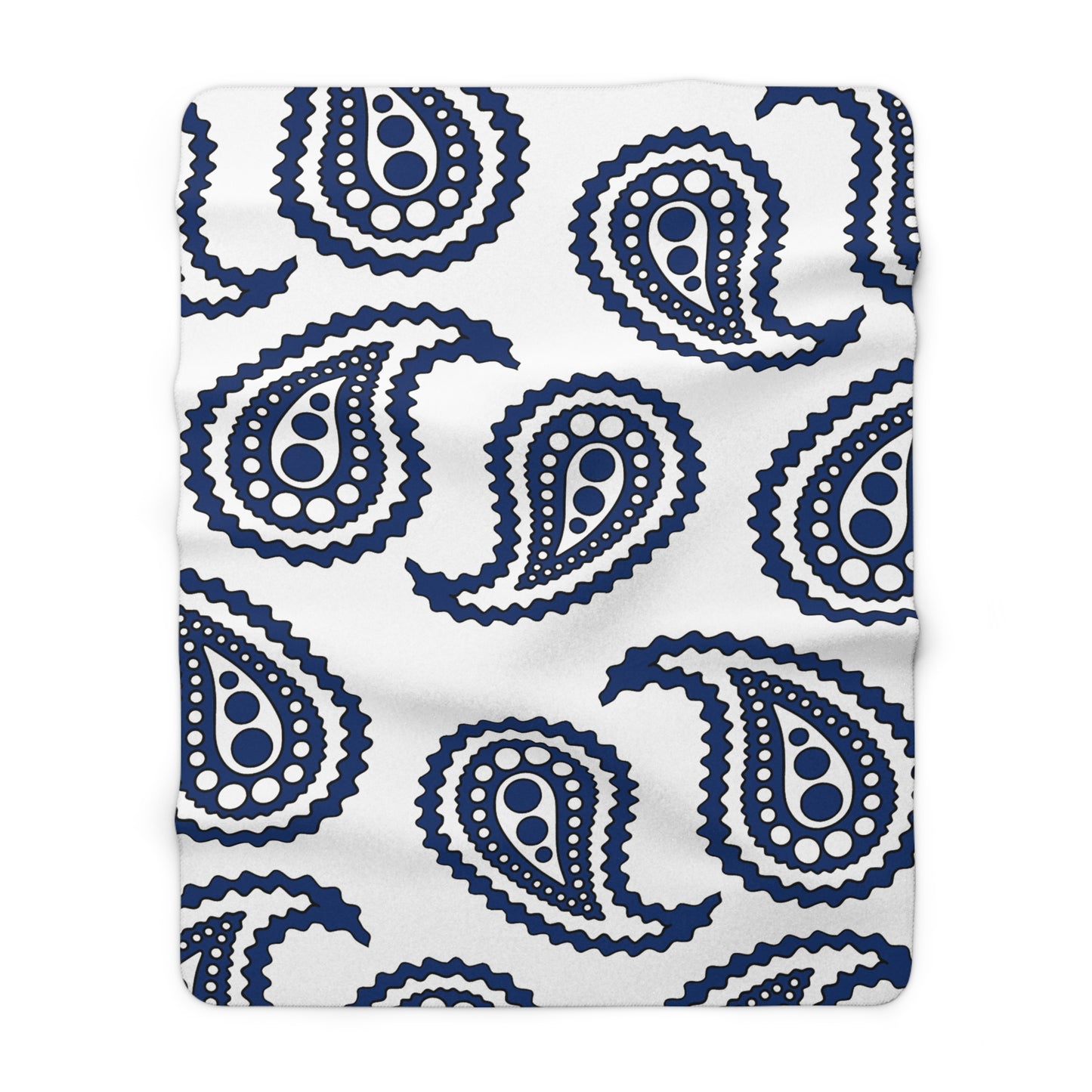 Finland Retro Paisley Blanket Throw