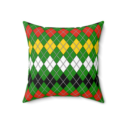 Dominica Retro Argyle Cushion Pillow