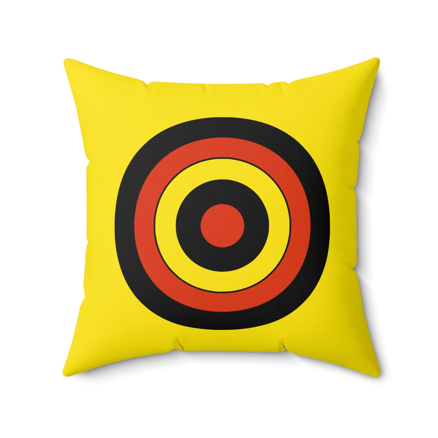 Uganda Retro Target Cushion Pillow