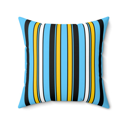 Saint Lucia Retro Stripes Cushion Pillow
