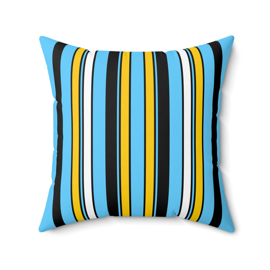 Saint Lucia Retro Stripes Cushion Pillow