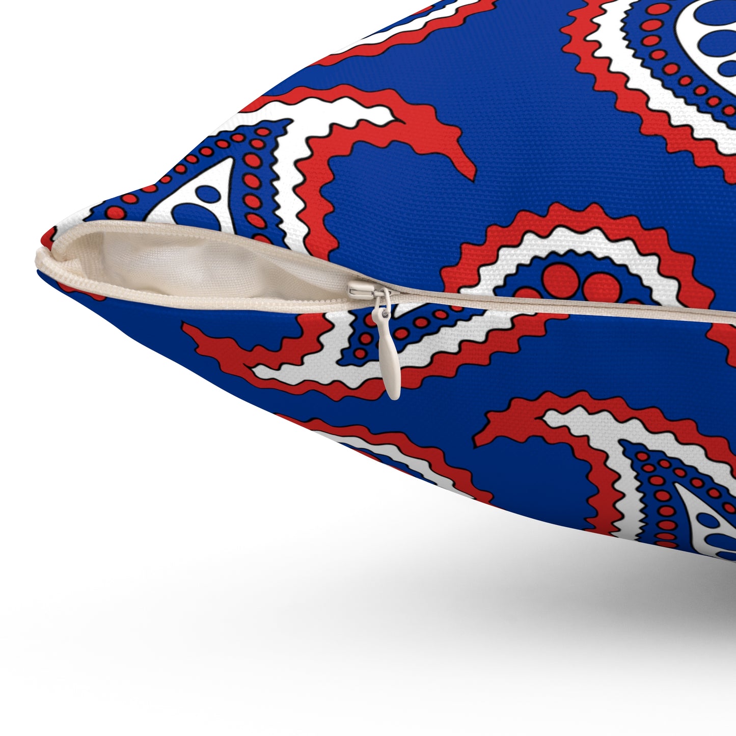 Iceland Retro Paisley Cushion Pillow