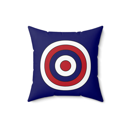 American Samoa Retro Target Cushion Pillow