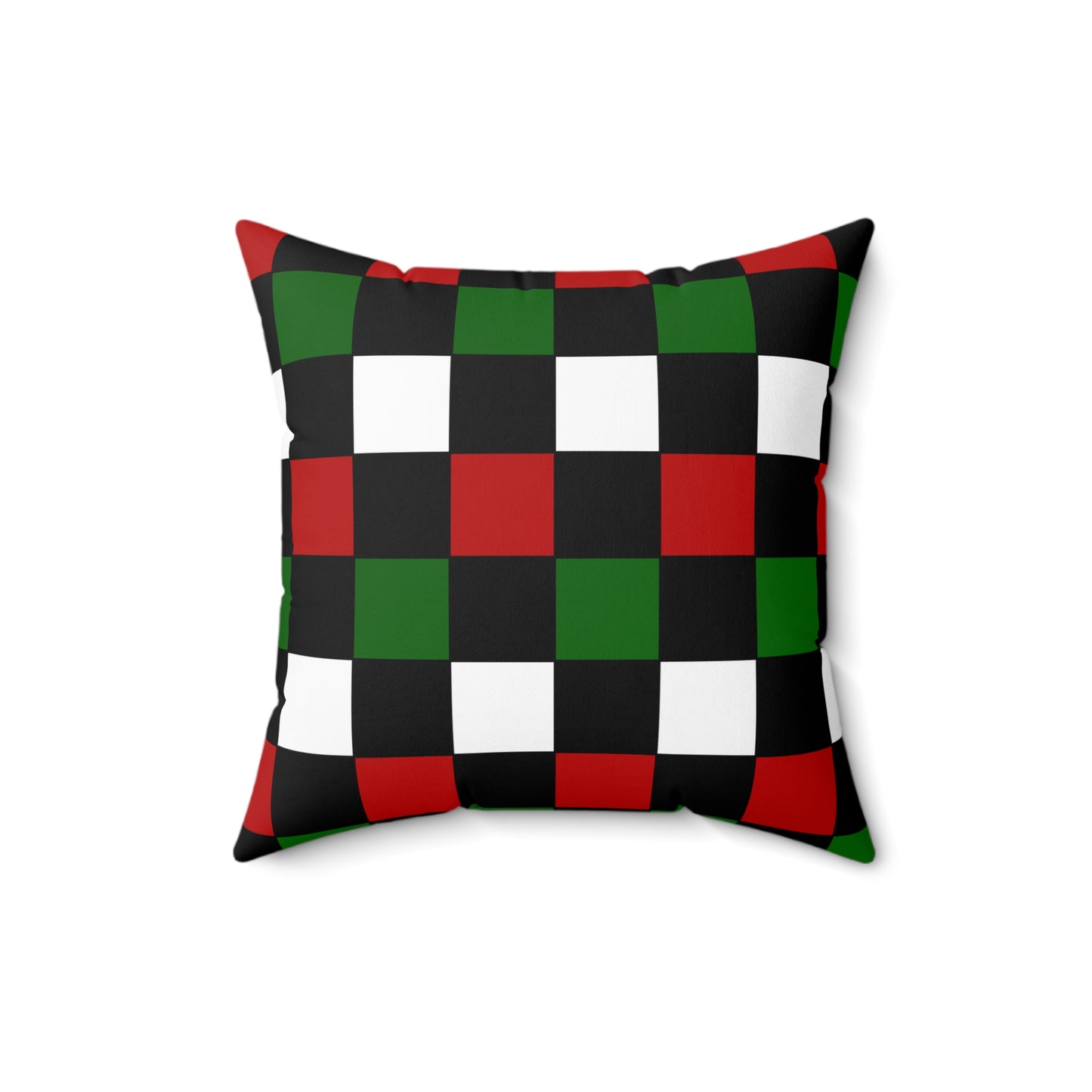 Kenya Retro Check Cushion Pillow