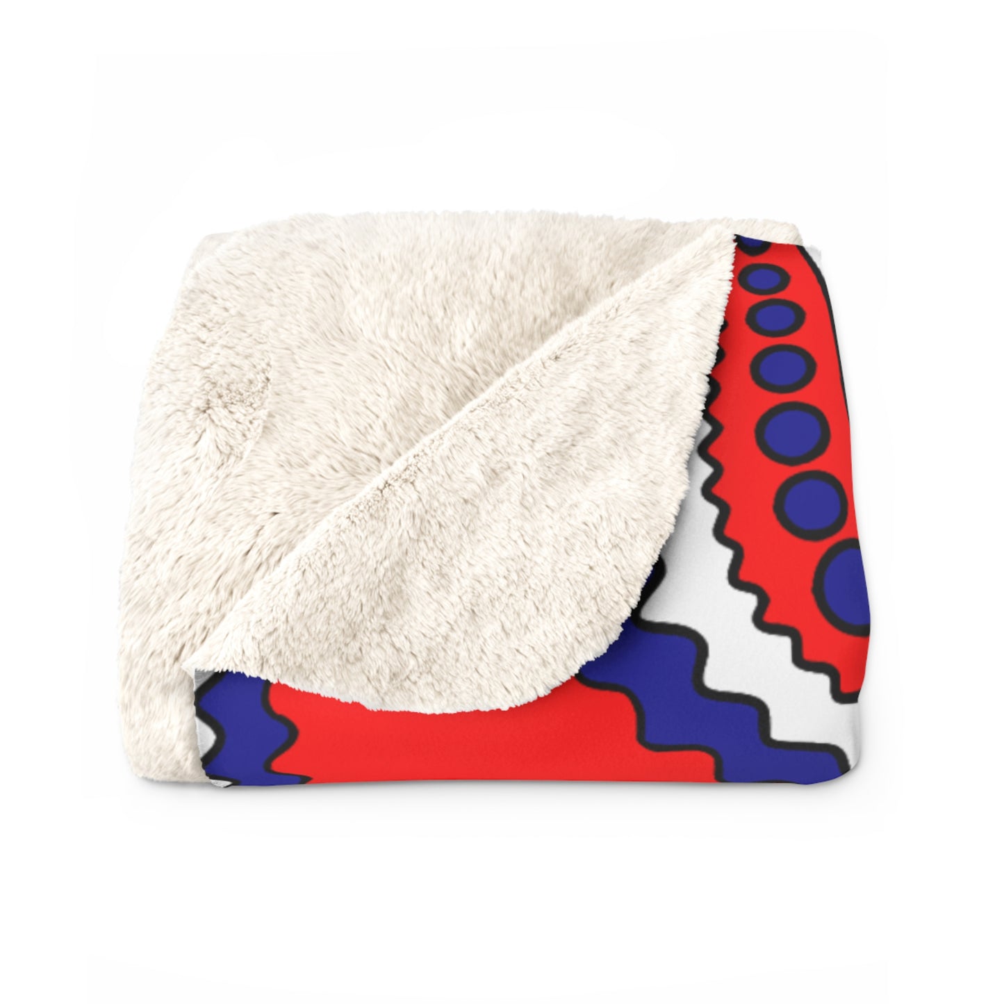 Croatia Retro Paisley Blanket Throw