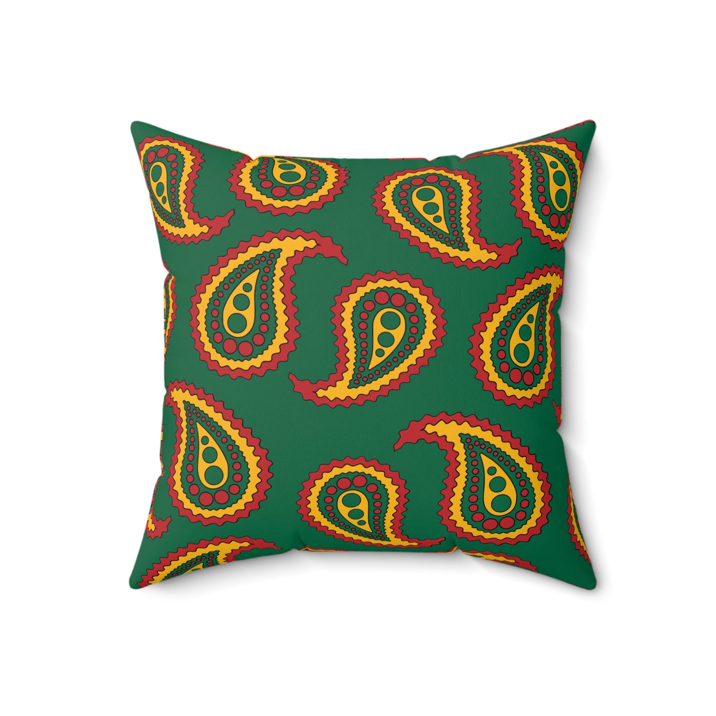 Lithuania Retro Paisley Cushion Pillow