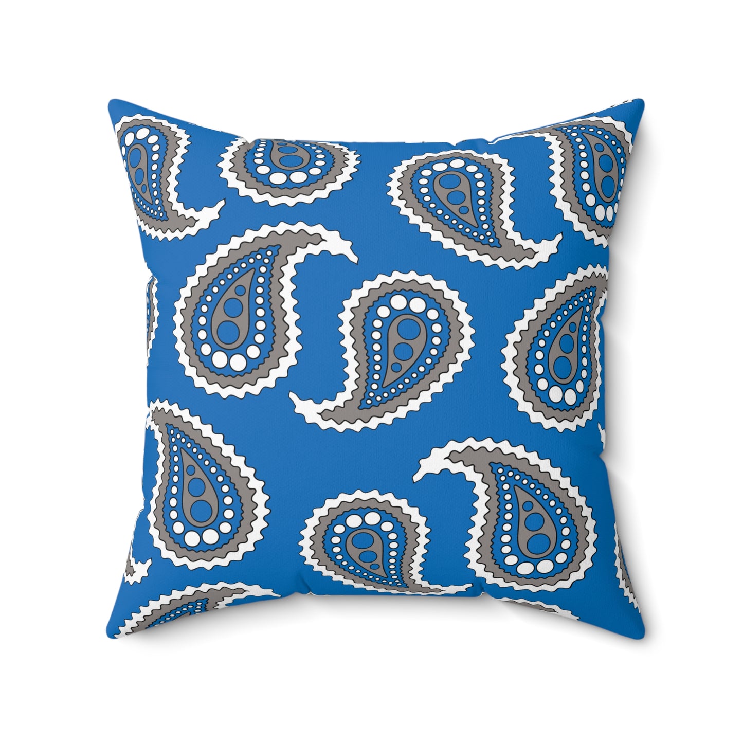Northern Mariana Islands Retro Paisley Cushion Pillow