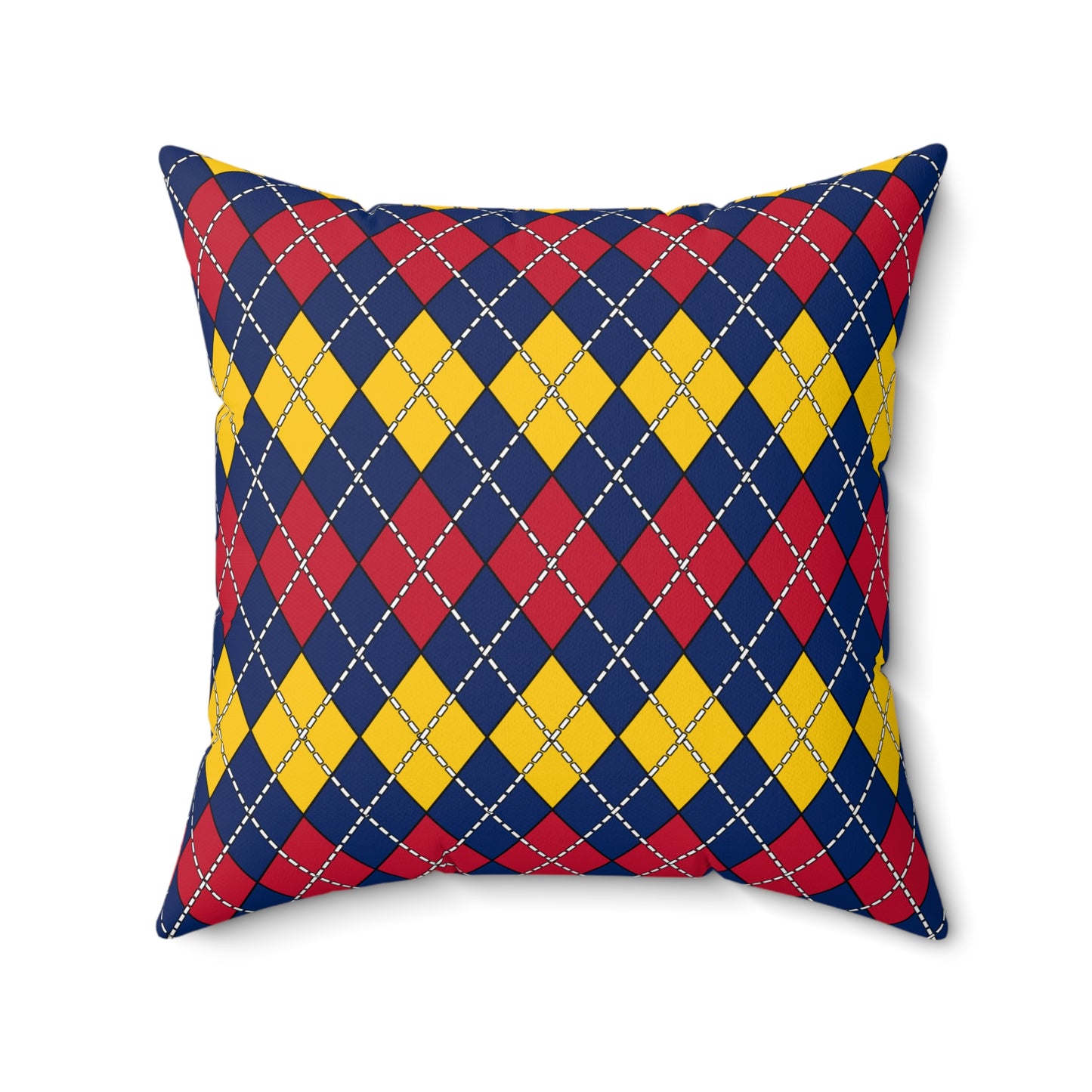 Chad Retro Argyle Cushion Pillow